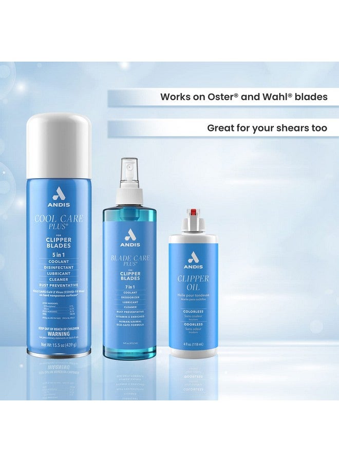 Andis Blade Oil For Pet Grooming Clippers - Max Clipper Power, Extend Blade Life, Clean & Lubricate, Colourless, Odourless - 118 Ml (Pack Of 2) - Image 4