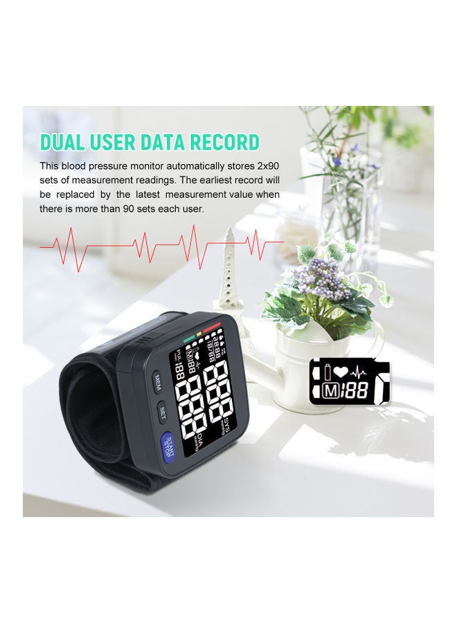 NIBEMINENT Automatic Digital Wrist Blood Pressure Monitor - Image 2
