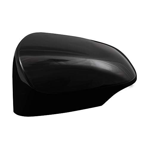 Brock Aftermarket Replacement Part Driver Side Mirror Cover Paint to Match Black with Signal Compatible with 2014-2019 Toyota Corolla - Image 1