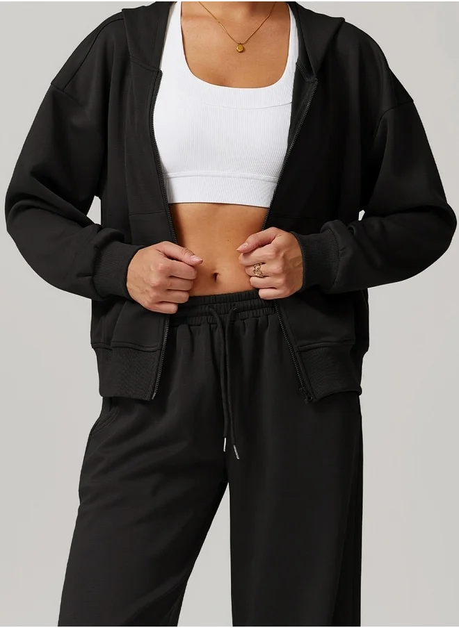 KAWN.YOGA Womens Light Loose Fit Jacket