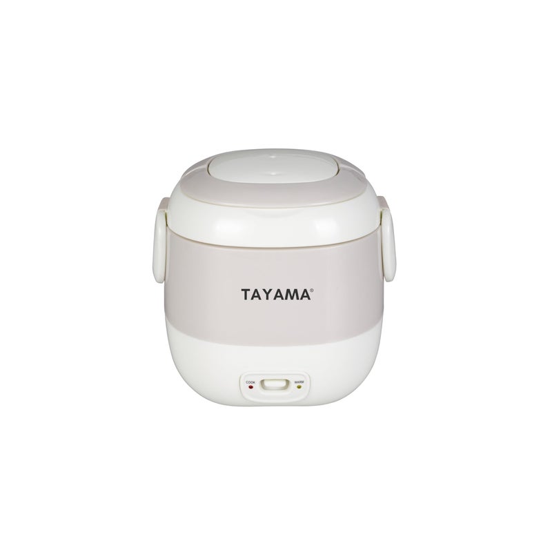 Tayama 1.5 Cup Portable Mini Rice Cooker, White (TMRC-03R) - Image 3