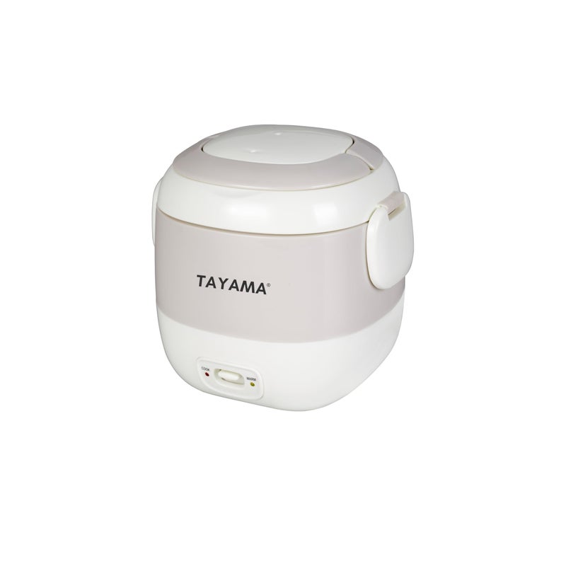 Tayama 1.5 Cup Portable Mini Rice Cooker, White (TMRC-03R) - Image 4