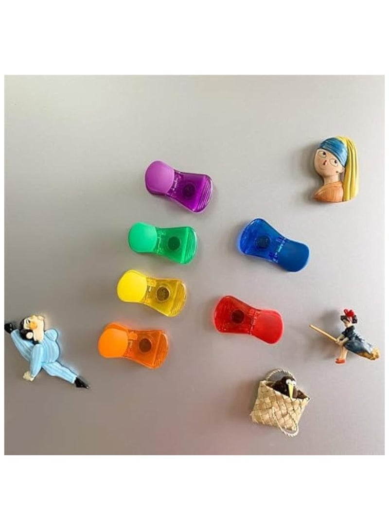 أوزيغالور 6 قطع من مشابك الأكياس، مشابك ختم مشابك ختم الأكياس البلاستيكية لأكياس الطعام والوجبات الخفيفة مشابك أكياس مغناطيسية بلاستيكية لحزم الطعام مشابك الوجبات الخفيفة مشابك ختم محكمة الإغلاق للاستخدام اليومي لأكياس التخزين (متعدد الألوان) - Image 4