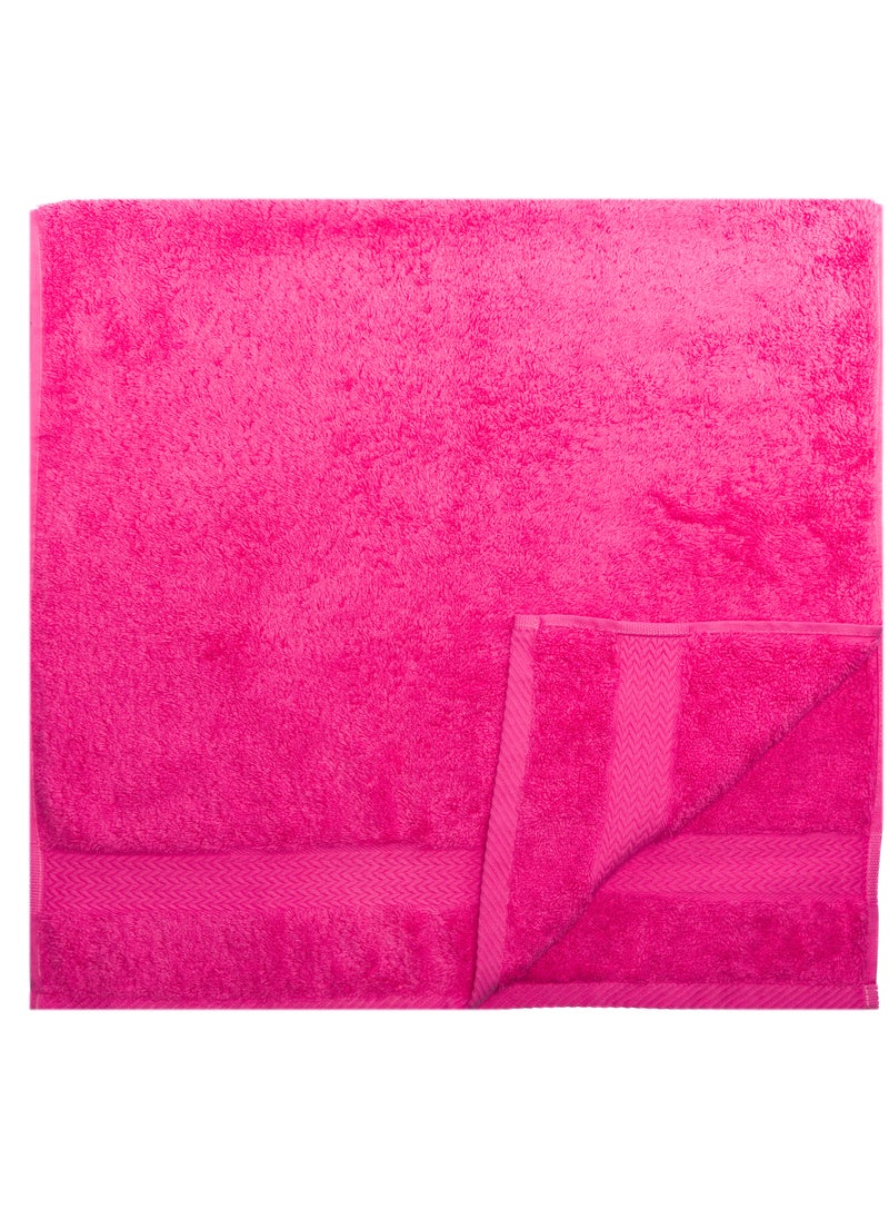 Notte Bianca - Bath Towel Fucia 70X140 Gsm 730 Soft Excellent Absorbing - Image 1