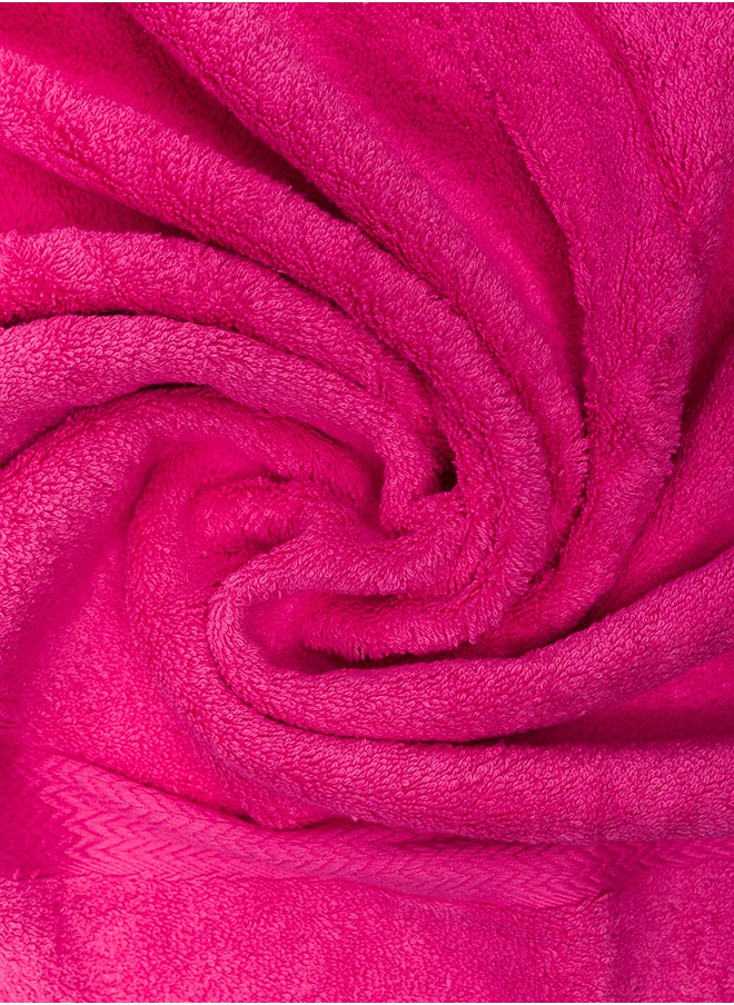 Notte Bianca - Bath Towel Fucia 70X140 Gsm 730 Soft Excellent Absorbing - Image 1