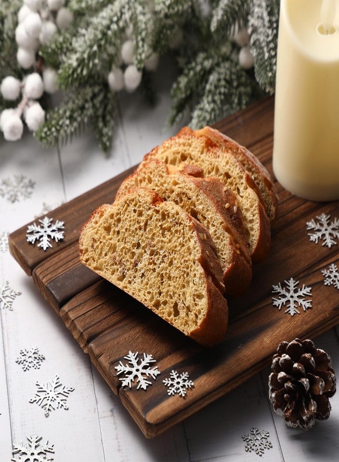 Marspark 300 Pcs Christmas Snowflakes Confetti Decorations Winter Snowflake Glitter Confetti Paper Snow Scatter Sequins Sprinkles for Winter Wedding Birthday Party Table Decor Supplies (Silver) - Image 4