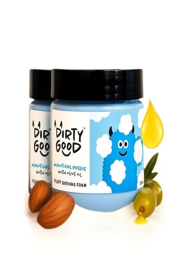 Dirty Good Kids Body Wash Pack of 2 (150g Each) – Nautical Breeze | Bath Wash for Boys & Girls 3+ Years | Gentle & pH Balanced | Olive Oil & Shea Butter | Sulphate, Paraben & Phthalates Free - Image 1