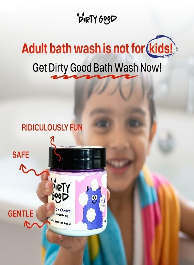 Dirty Good Kids Body Wash Pack of 2 (150g Each) – Nautical Breeze | Bath Wash for Boys & Girls 3+ Years | Gentle & pH Balanced | Olive Oil & Shea Butter | Sulphate, Paraben & Phthalates Free - Image 5
