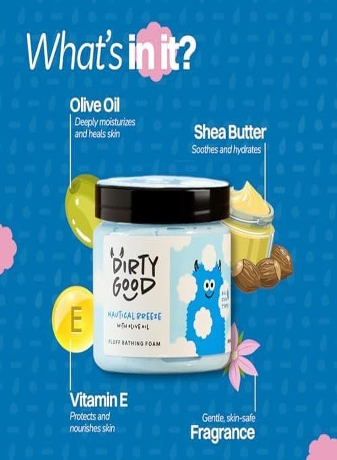 Dirty Good Kids Body Wash Pack of 2 (150g Each) – Nautical Breeze | Bath Wash for Boys & Girls 3+ Years | Gentle & pH Balanced | Olive Oil & Shea Butter | Sulphate, Paraben & Phthalates Free - Image 3
