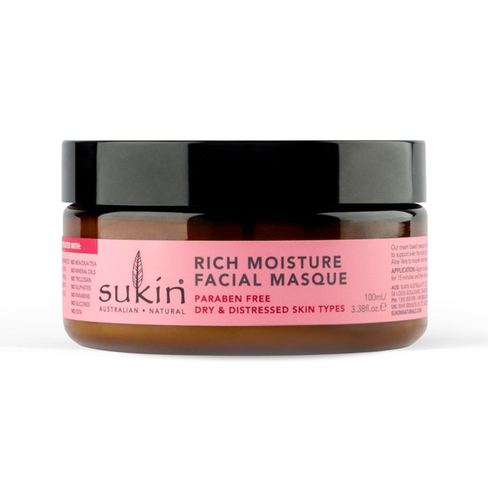 Sukin Rosehip Rich Moisture Facial Masque 100 ml