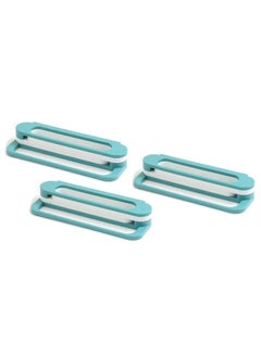 SUNBEET SUNBEET 3 in 1 Folding Shoe Rack Organizer with Wall Mounted Shoe Holder and Bathroom Towel Storage Shelf Slipper Stand Multi Colour Pack of 3 