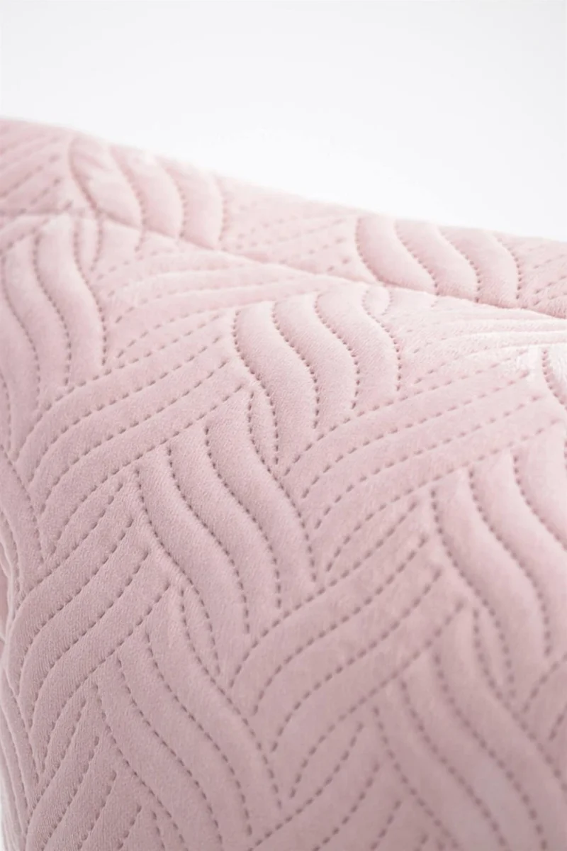 Favora Silva Double Bedspread Set - Powder