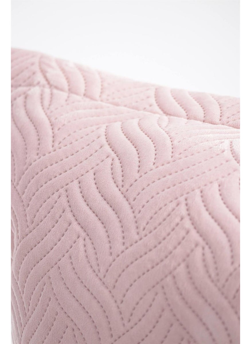 Favora Silva Double Bedspread Set - Powder  - Image 3