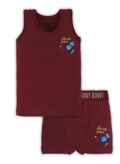 Funny Bunny Boys Underwear Set (Cut Shirt & Boxer)- Bundle Of 3 Sets  - Image 4