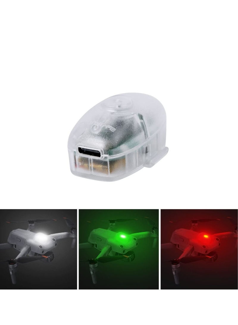 Drone Strobe Light Anti-Collision, for DJI Mini SE/Air2s/Mavic 2 and All Other Drones Led 3 Color Super Bright Rechargeable Night Flight Warning Light Anti-collision Lighting - Image 1