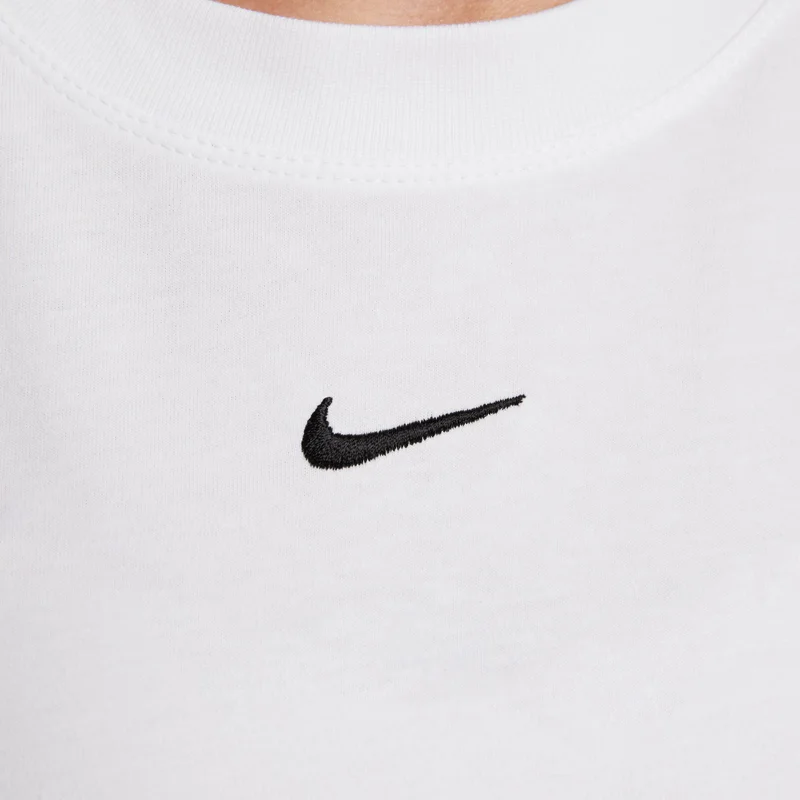 Nike White Women's Sportswear Essential T-Shirt for Women | Best Price UAE
