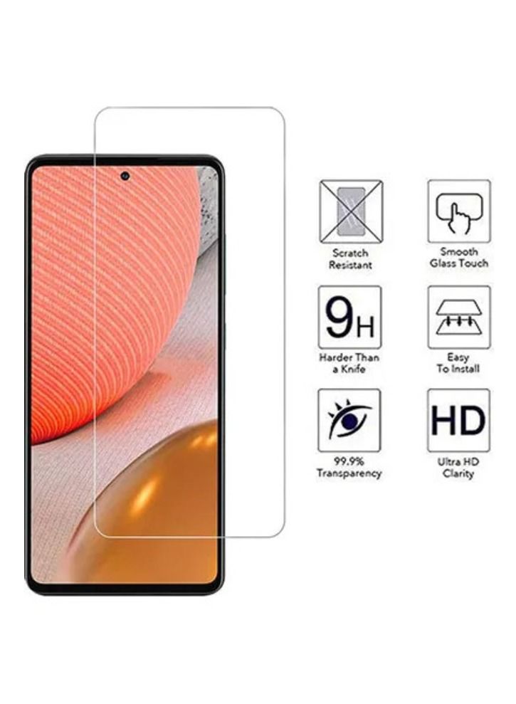 Screen Protector For Samsung Galaxy A72 5G Clear - Image 2