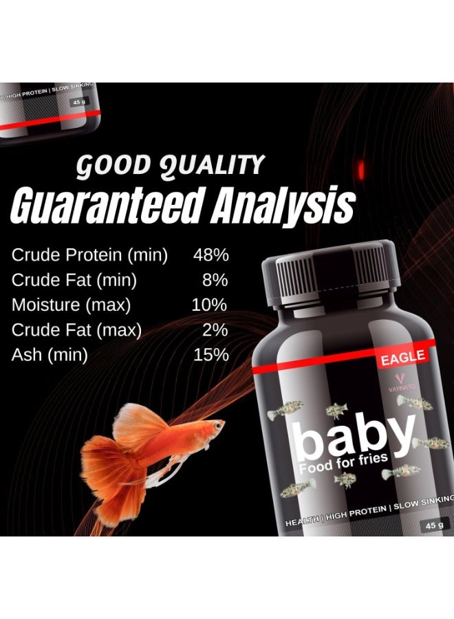 Horizon Eagle Baby Fish Food 45g - Image 3