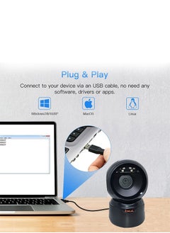OKA OKA 2D Desktop barcode scanner high-quality to read all types of Barcodes &QR  - Image 3