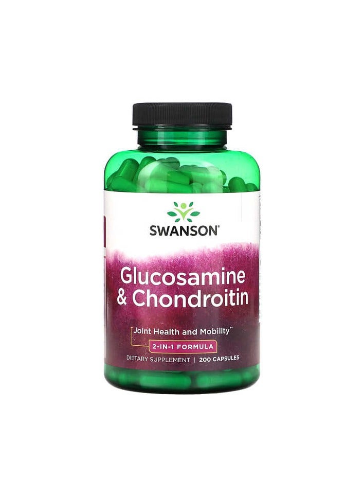 Glucosamine & Chondroitin, 200 Capsules