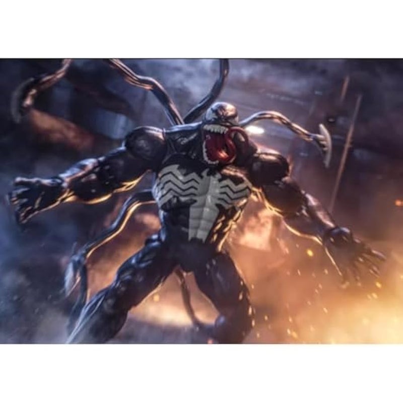 ZD Toys 9-inch Anniversary Series Collectible Figure Full Set: Classic Venom (1916-01), Movice Style, Miniature Action Figurine JDDY - Image 4