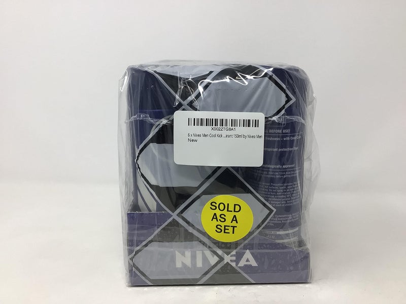 NIVEA MEN 6 x Nivea Men Cool Kick 48h Anti-Perspirant 150ml by Nivea Men - Image 4