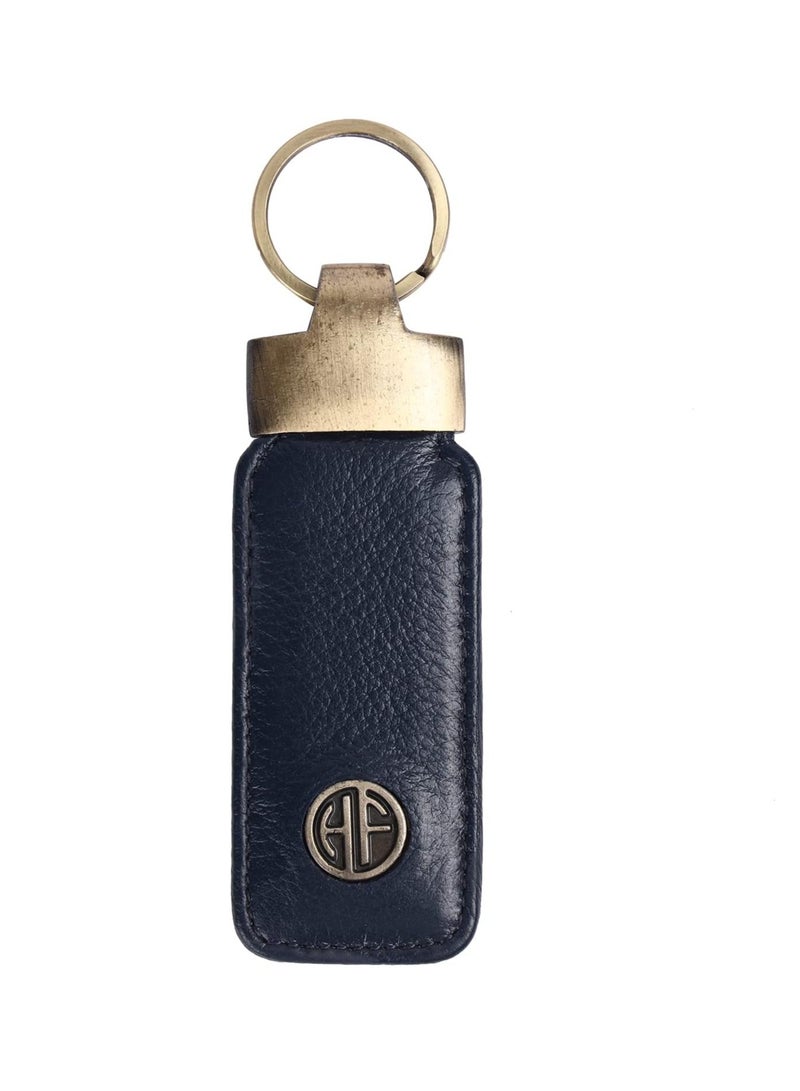 HAMMONDS FLYCATCHER Leather Dark Blue Wallet & Keyring Combo Set Special Occasion Gift Set - Image 2