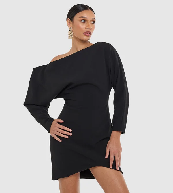 بي سي بي جي BCBG Long Sleeves Mini Dress
