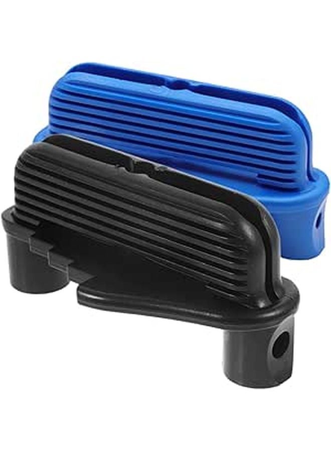 Woodworking Center Scriber Marking Tool with Black and Blue Handles Accurate Line Scribing Gauge - Image 1