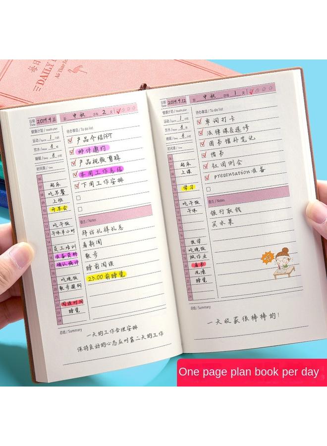 Bluejw Bookkeeping Book Book Net Red Cute Girl Heart Book Suit Diary Book Shop Business Daily Book Book - Image 2