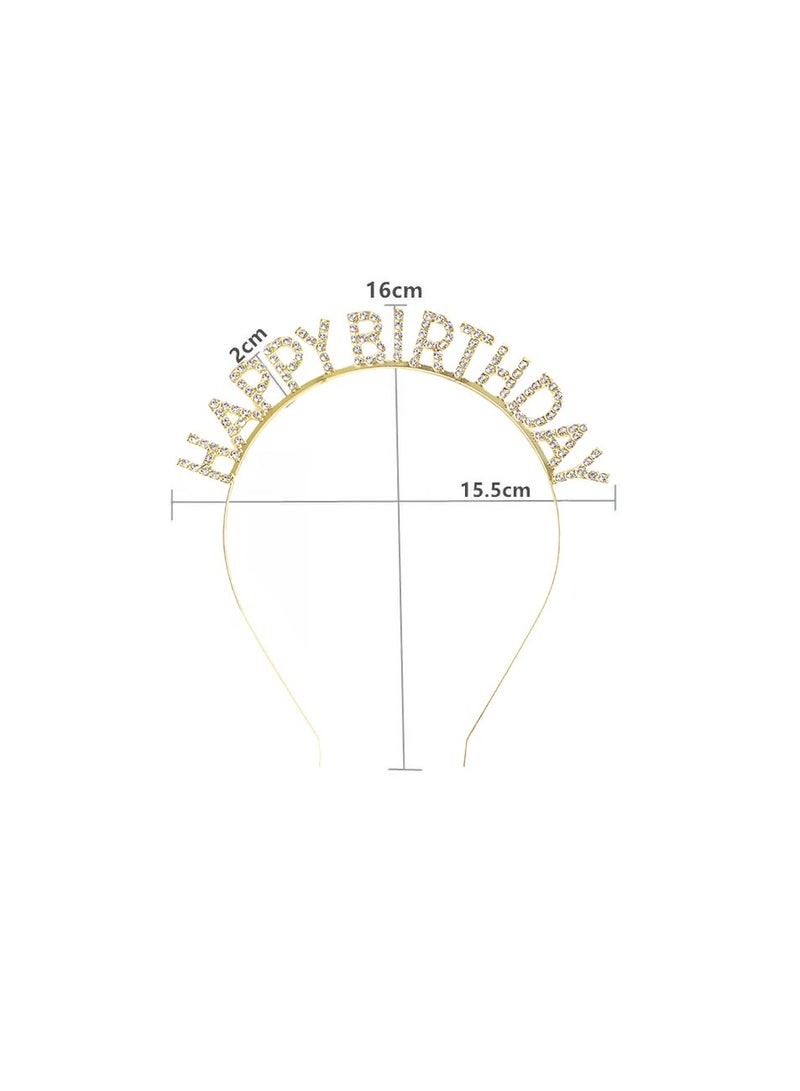 Party Headband, Birthday Accessories, Shiny Birthday Tiara, Birthday Party Decoration - Image 4