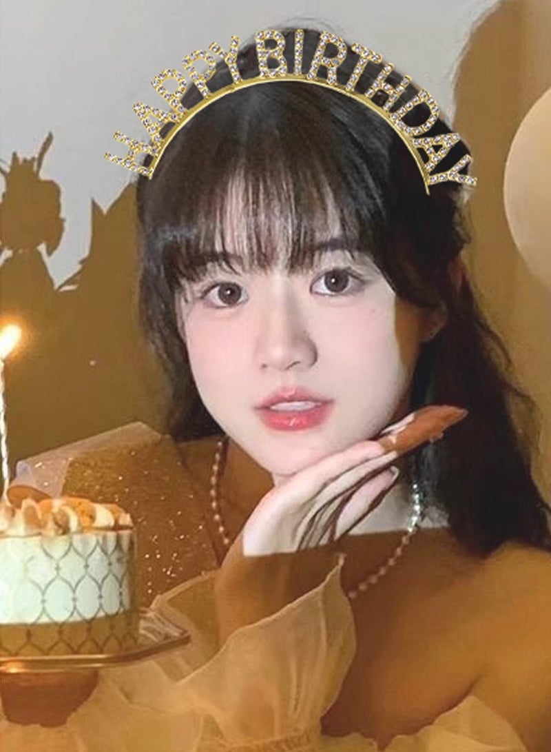 Party Headband, Birthday Accessories, Shiny Birthday Tiara, Birthday Party Decoration - Image 2