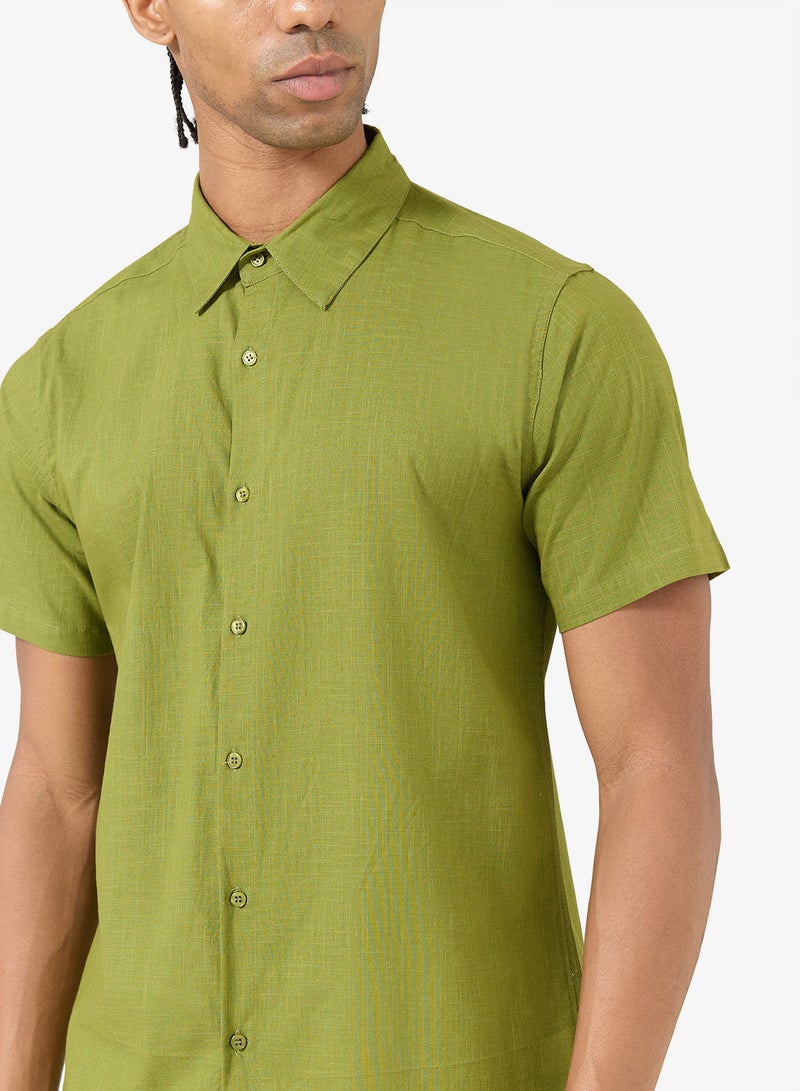 سفنتي فايف قميص كلاسيكي بقصة عادية - Image 3