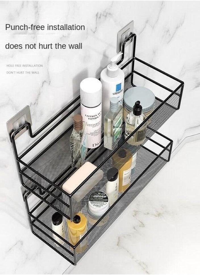 ALMUFARREJ - Black bathroom organizer - Image 1