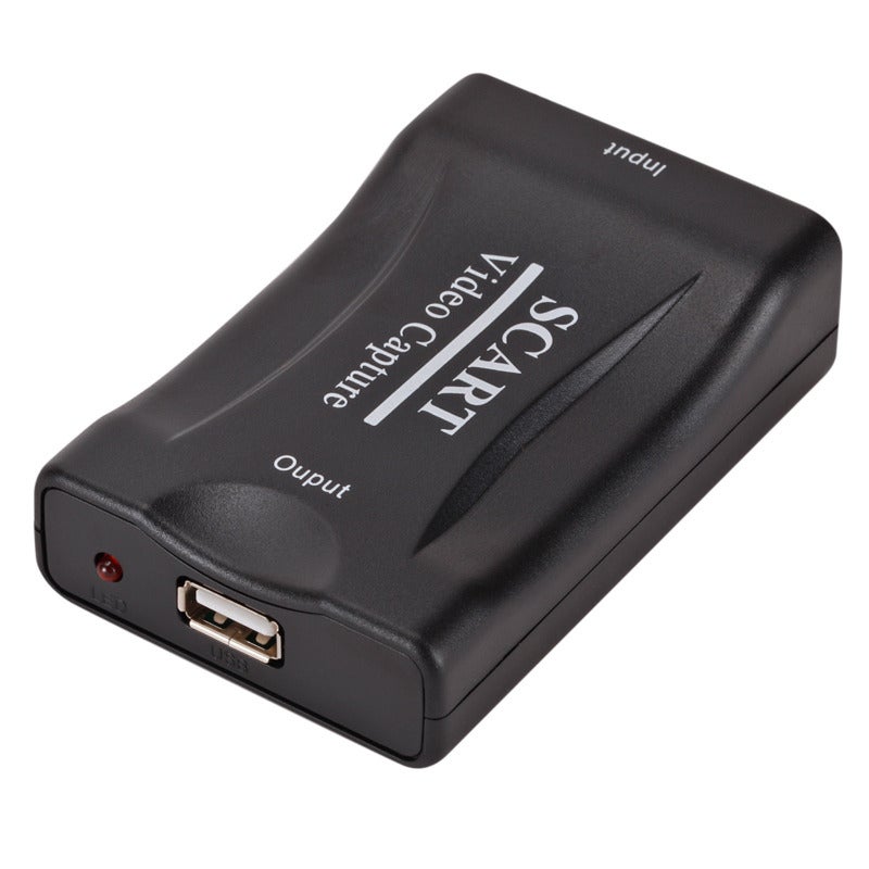 بطاقة التقاط سكارت 1080P مربع التقاط الفيديو USB 2.0 مسجل البث المباشر للألعاب مضاد الأقراص المنزلي والمكتبي تعمل بال توصيل والشغل - Image 1