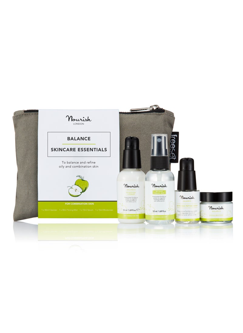 Nourish London Balance Essentials kit for Combination skin  - Image 1