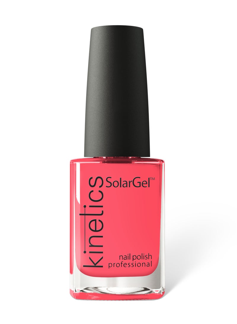 KINETICS SOLARGEL PROFESSIONAL NAIL POLISH 15 ML | #206 SO CORAL - Image 1