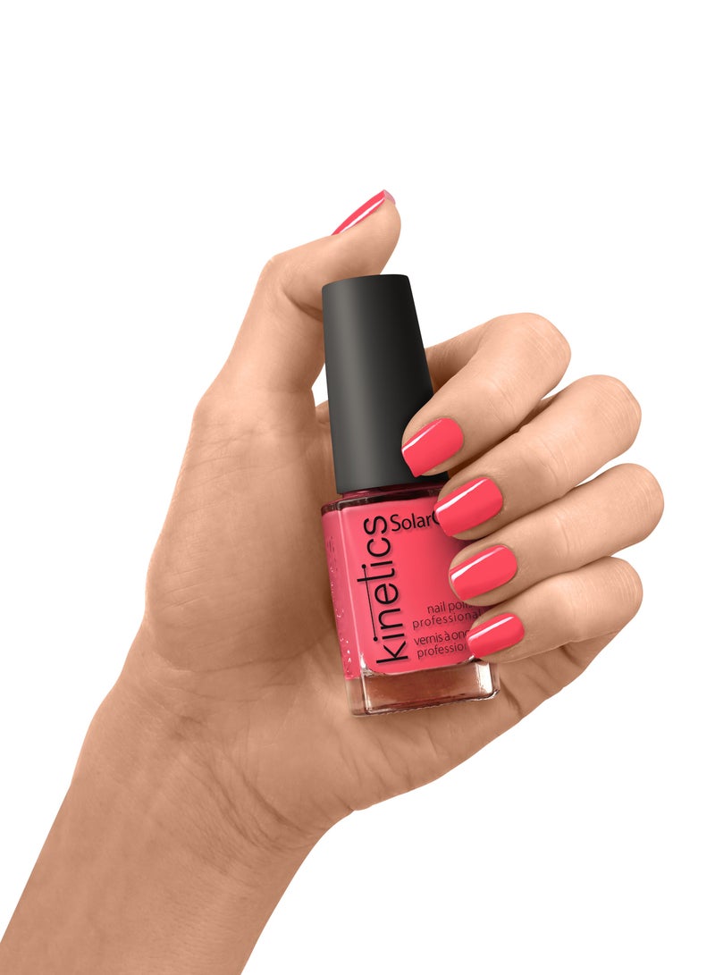 KINETICS SOLARGEL PROFESSIONAL NAIL POLISH 15 ML | #206 SO CORAL - Image 2