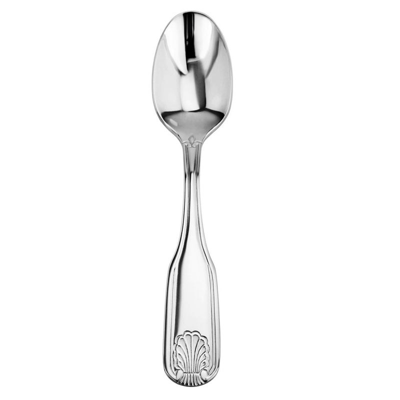 New Star Foodservice Shell Pattern, Stainless Steel, Teaspoon, 6.5-Inch, Set of 12 - Image 1
