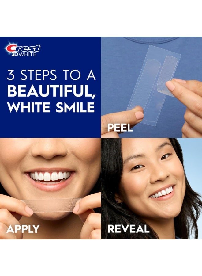 Crest 3D Whitestrips, 1 Week Smile Transformation, Whitestrips 3D White, Teeth Whitening Strip Kit, 14 Treatments (Each with 1 Upper/1 Lower), 28 Strips - Image 5