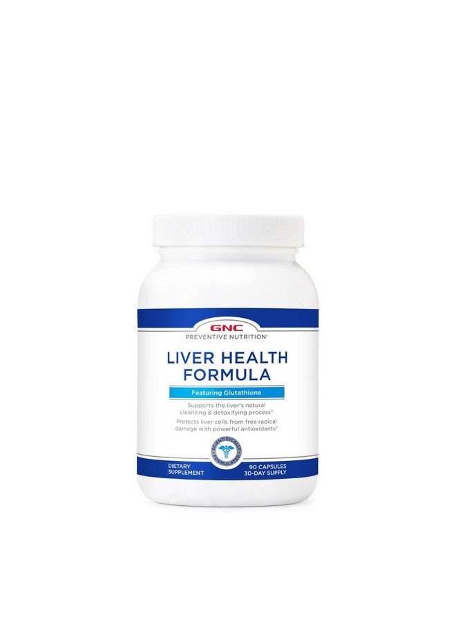 GNC Preventive Nutrition Liver Health Formula - 90 Capsules - Image 1