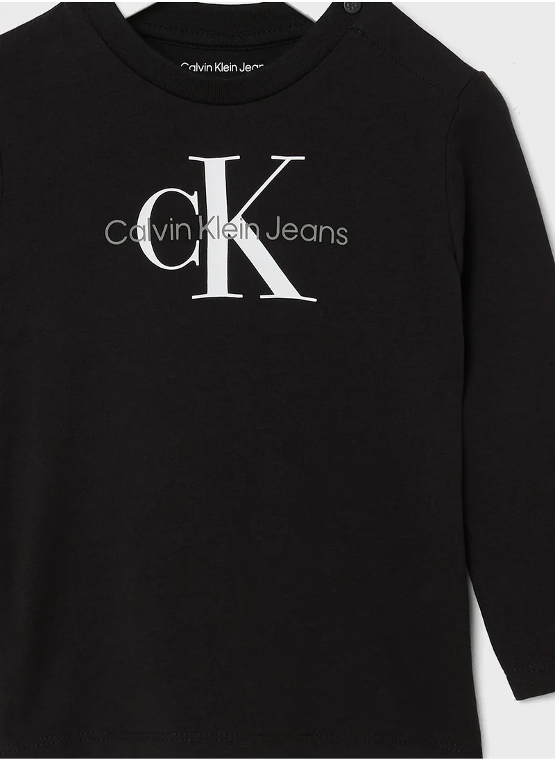كالفن كلاين جينز Infant Graphic Logo T-Shirt