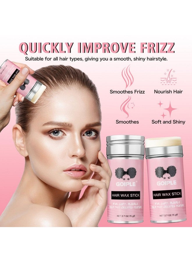 جويبل عصا شمع الشعر من جويبل - عصا شمع طويلة الأمد وناعمة وناعمة للشعر المستعار، شمع تصفيف للشعر المتطاير والشعر المجعد، 2.7 أونصة لكل عصا - Image 3
