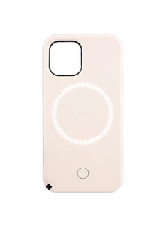 LuMee Halo Selfie Case For Apple Iphone 12 / 12 Pro Studio-Like Front & Back Light W/ Variable Dimmermillenial Pink  - Image 1