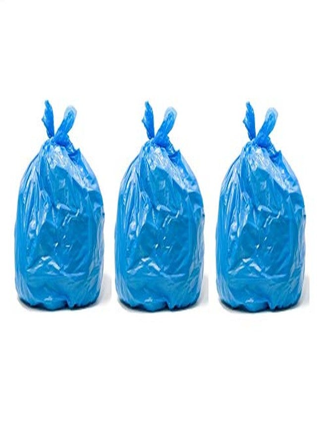 Clean India أكياس قمامة زرقاء للاستخدام مرة واحدة من Clean India™، 3 عبوات متوسطة (19 × 21) للنفايات الجافة (90 قطعة). - Image 2