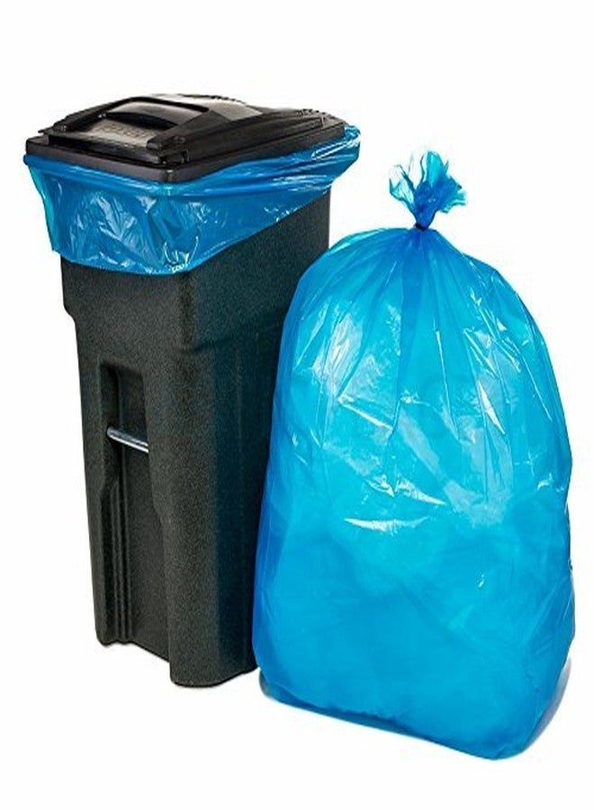 Clean India أكياس قمامة زرقاء للاستخدام مرة واحدة من Clean India™، 3 عبوات متوسطة (19 × 21) للنفايات الجافة (90 قطعة). - Image 4