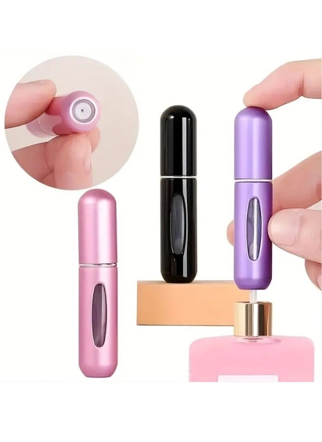 Generic 5 Piece Mini Portable Refillable Perfume Storage Bottle Set  - Image 4
