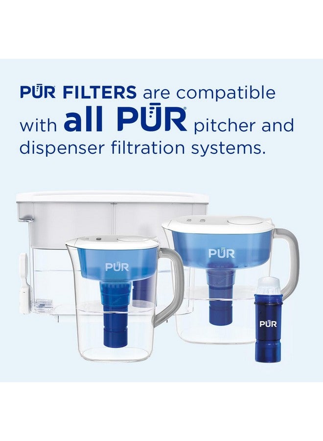 Pur PUR PLUS 7-Cup Water Filter Pitcher with 1 Lead-Reducing PUR Plus Filter, Dishwasher Safe, Powerful Filtration, Filter Change Indicator Light, Smoke, PPT711B  - Image 3
