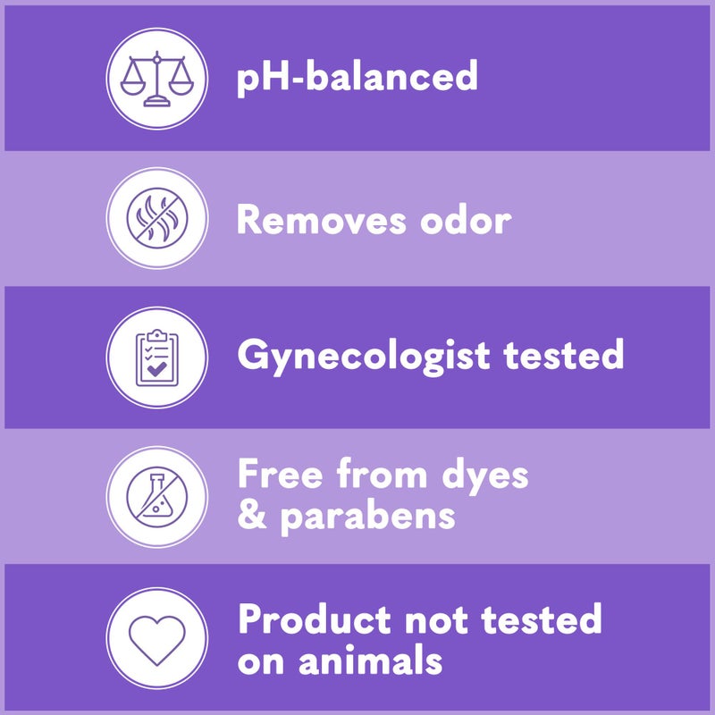 Summer's Eve Delicate Blossom Daily Refreshing All Over Feminine Body Wash, Removes Odor, Feminine Wash pH Balanced, 15 fl oz, 3 Pack - Image 3