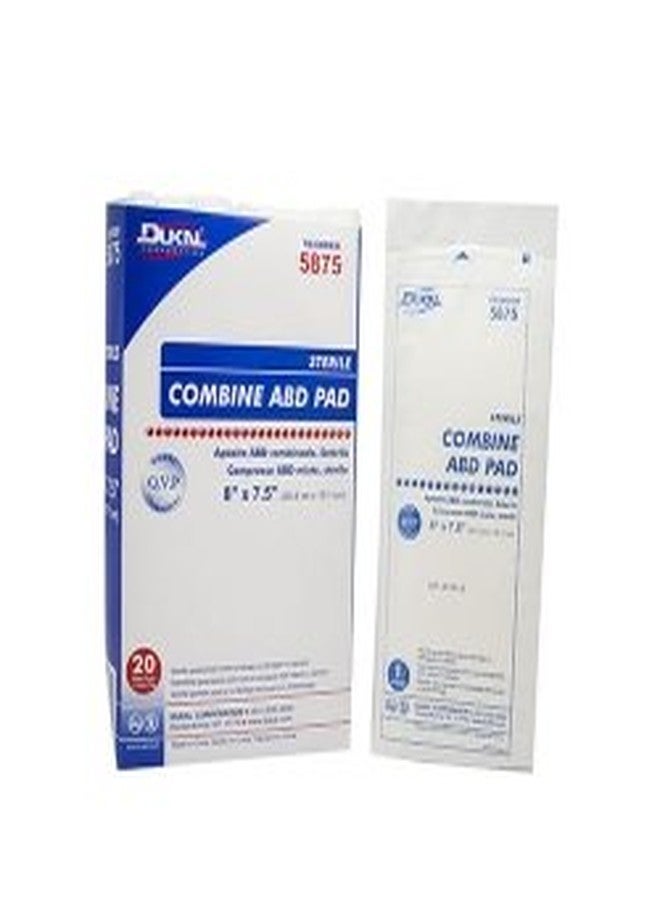 ABD / Combine Pad Dukal 8 X 7.5 Inch Rectangle Box of 20